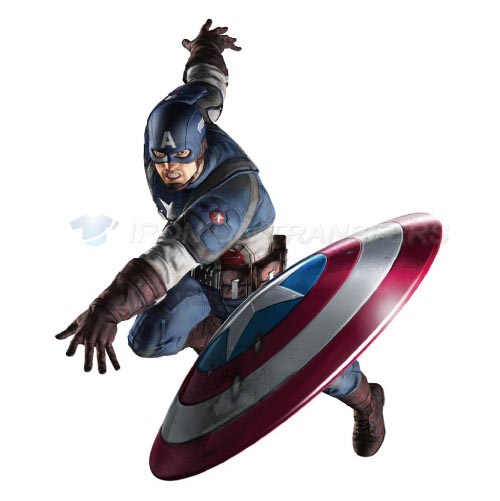 Captain America Iron-on Stickers (Heat Transfers)NO.88